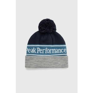 Peak Performance caciula culoarea gri, din tricot gros imagine