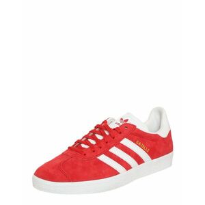 ADIDAS ORIGINALS Sneaker low 'Gazellle' auriu / roșu cranberry / alb imagine