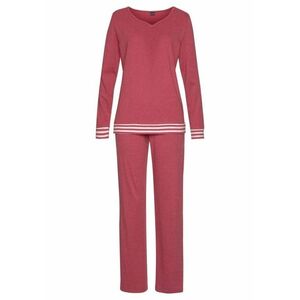 ARIZONA Pijama roșu pastel / alb imagine