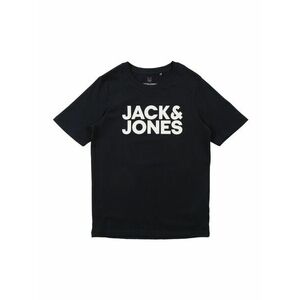 Jack & Jones Junior Tricou 'Ecorp' bleumarin / alb natural imagine