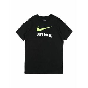 Nike Sportswear Tricou galben neon / negru / alb imagine