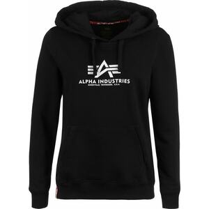 ALPHA INDUSTRIES Bluză de molton roșu / negru / alb imagine