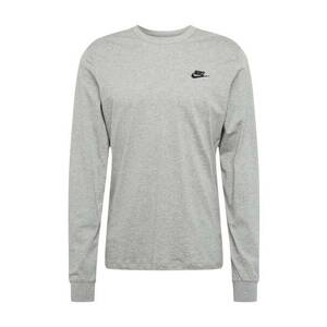 Nike Sportswear Tricou gri / negru imagine