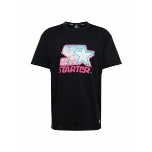 Starter Black Label Tricou roz / negru / alb imagine