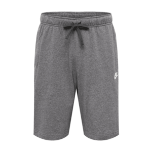 Nike Sportswear Pantaloni gri închis / alb imagine