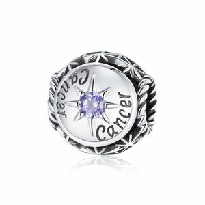 Talisman din argint Cancer Zodiac Sun imagine
