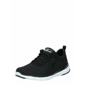SKECHERS Sneaker low negru / alb natural imagine