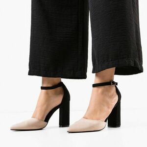 Pantofi dama Samia Bej imagine