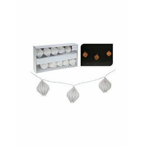 Ghirlanda luminoasa 10 LED-uri Diamant, Koopman, 165 x 5 x 10 cm, AX3000060, Alb imagine