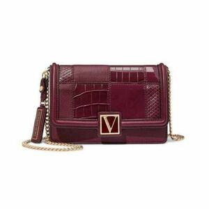 Geanta, Victoria's Secret, The Victoria Mini Shoulder Bag, Bordeaux imagine