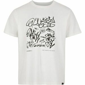 O'Neill GRAFFITI T-SHIRT Tricou pentru bărbați, alb, mărime S imagine