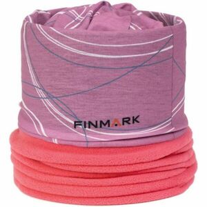 Finmark FSW-246 Fular multifuncțional din fleece fete, roz, mărime imagine