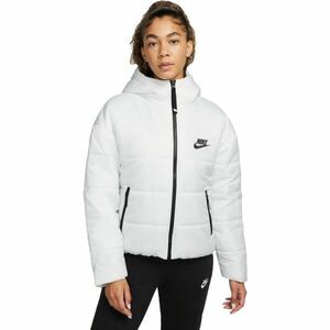Nike NSW SYN TF RPL HD JKT Geacă pentru femei, alb, mărime XS imagine
