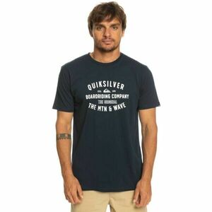 Quiksilver BETWEEN THE LINES SS Tricou de bărbați, albastru închis, mărime S imagine