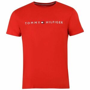 Tommy Hilfiger CN SS TEE LOGO Tricou bărbați, roșu, mărime L imagine