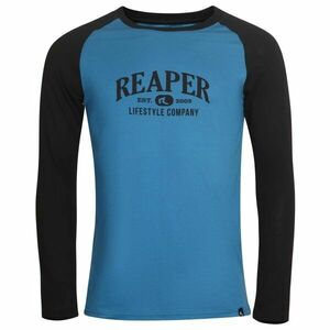 Reaper BCHECK Tricou cu mânecă lungă bărbați, albastru, mărime M imagine