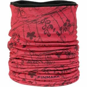 Finmark FSW-236 Fular multifuncțional din fleece femei, roșu, mărime imagine