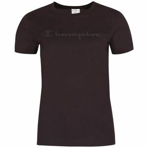 Champion CREWNECK T-SHIRT Tricou de damă, negru, mărime imagine