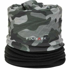 Finmark FSW-234 Fular multifuncțional din fleece, kaki, mărime imagine