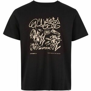 O'Neill GRAFFITI T-SHIRT Tricou pentru bărbați, negru, mărime S imagine
