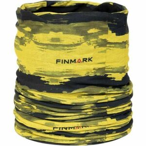Finmark FSW-204 Fular multifuncțional din fleece, galben, mărime imagine