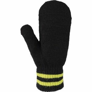 Lewro NDIDI Mănuși tricotate de copii, negru, mărime UNI imagine