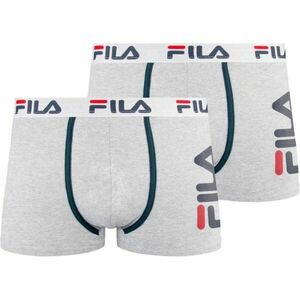 2-pack boxeri gri FILA cu elastic gri imagine