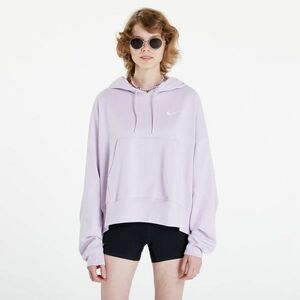 Nike Women's Oversized Jersey Pullover Hoodie Light Purple imagine