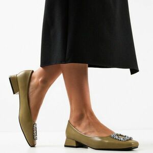 Pantofi dama Christopher Khaki imagine