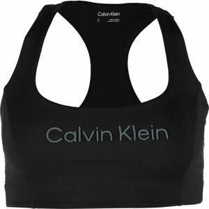 Calvin Klein ESSENTIALS PW MEDIUM SUPPORT SPORTS BRA Bustieră femei, negru, mărime S imagine
