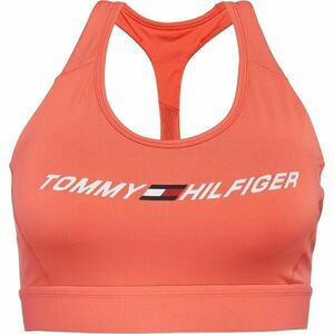 Tommy Hilfiger MID INTENSITY GRAPHIC RACER BRA Sutien sport de damă, somon, mărime XS imagine