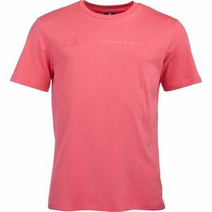 Champion AMERICAN CLASSICS CREWNECK T-SHIRT Tricou pentru bărbați, roz, mărime imagine