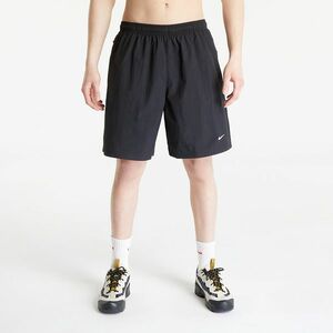 Nike Solo Swoosh Men's Woven Shorts Black/ White imagine