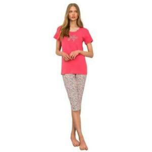 Pijama de dama Vamp 16241, L, bumbac, roz imagine