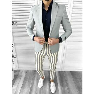 Tinuta barbati smart casual Pantaloni + Camasa + Sacou 10520 imagine