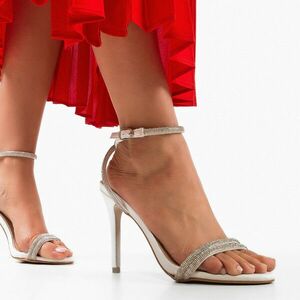 Sandale dama Bally Argintii imagine