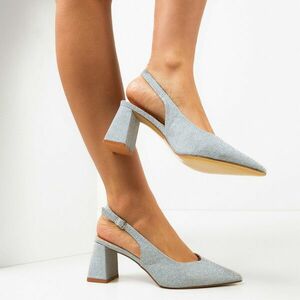 Pantofi dama Terminak Argintii imagine