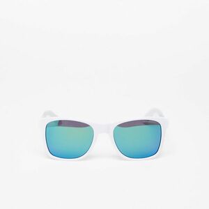 Horsefeathers Foster Sunglasses Gloss White/Mirror Green imagine