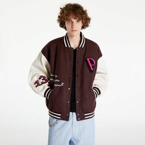 PREACH Patched Varsity Jacket Brown/ Creamy imagine