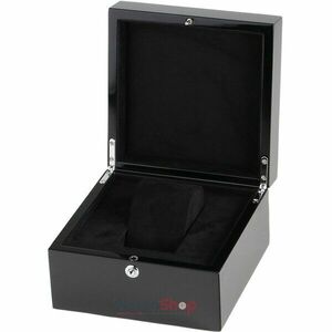 Cutie depozitare Rothenschild RS-2400-BL 15 x 9 x 15 pentru 1 ceas, Negru imagine