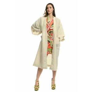 Kimono cu buzunare aplicate pe partea din fata imagine