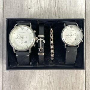 Set ceasuri pentru dama si barbati+bratara B9259 imagine