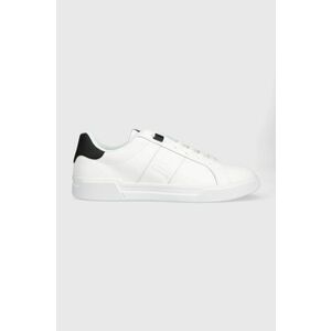Just Cavalli sneakers din piele culoarea alb, 74QB3SB2 imagine