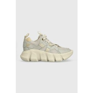 Caterpillar sneakers din piele IMPOSTER culoarea gri, P111207 imagine