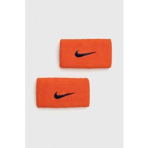 Nike brățări 2-pack culoarea portocaliu imagine