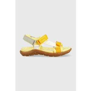 Camper sandale copii culoarea galben imagine