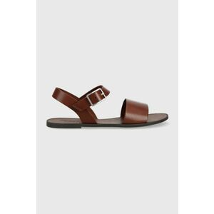 Vagabond Shoemakers sandale de piele TIA 2.0 femei, culoarea maro, 5531.101.27 imagine