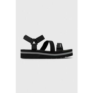 Napapijri sandale Dahlia femei, culoarea negru, cu platforma, NP0A4HKV.041 imagine