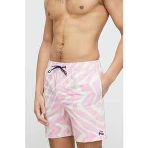 Billabong pantaloni scurti de baie culoarea roz imagine