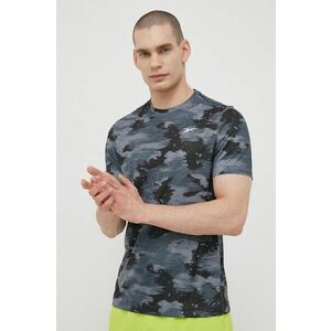 Reebok tricou de antrenament culoarea gri, modelator imagine